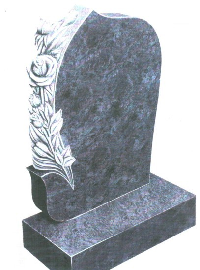 Natural Stone Azul Macaubas Blue Quartzite Monument for Cremetery Garden Memorial/Dead