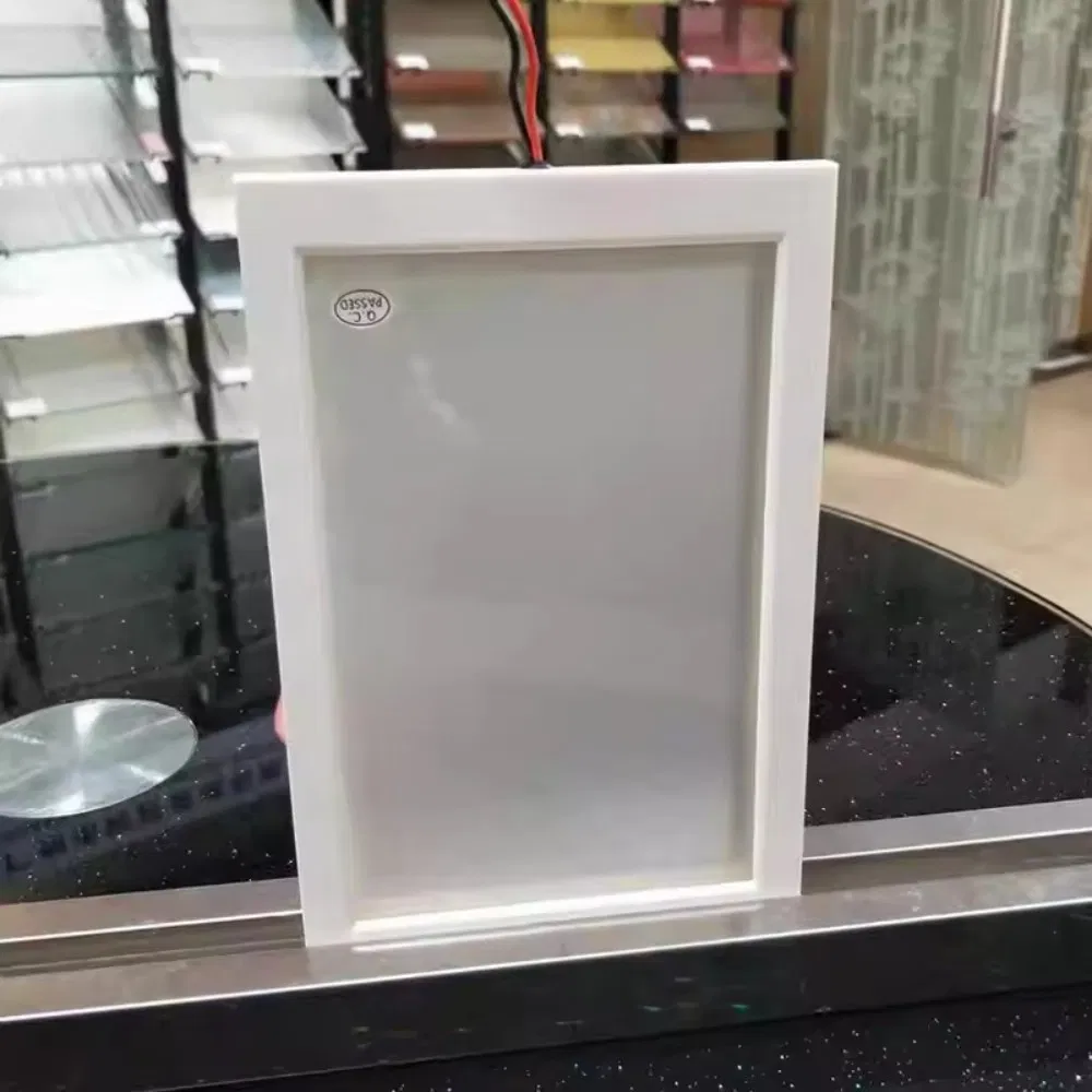 Low-Priced Sample Self-Adhesive Pdlc Film Modern Smart Glass Film Office Window Decorative for Building Glass Pdlc Film