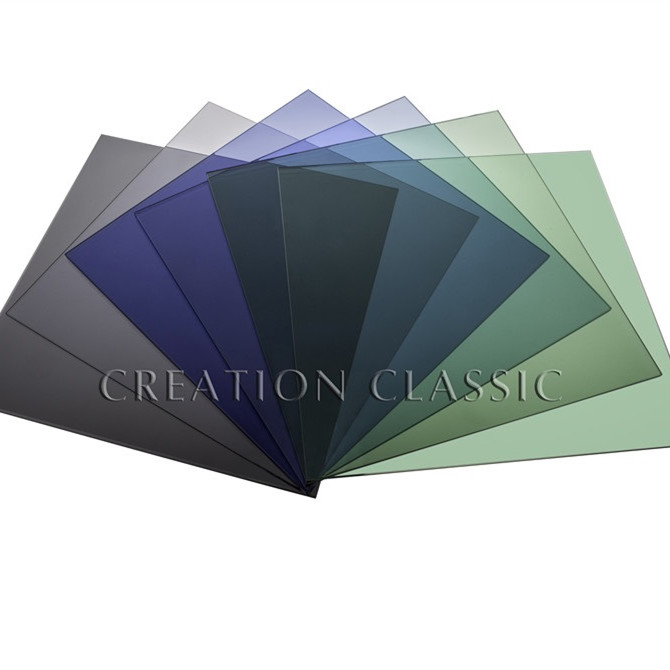 3-10mm Tinted Euro/Grey/ Bronze Tinted Float Glass with Ce&ISO