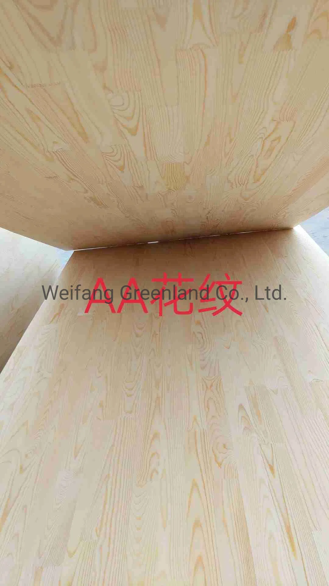 E1 Grade Environmental, 15mm Pine Wood Finger Joint Board for Furniture/Home Decoration