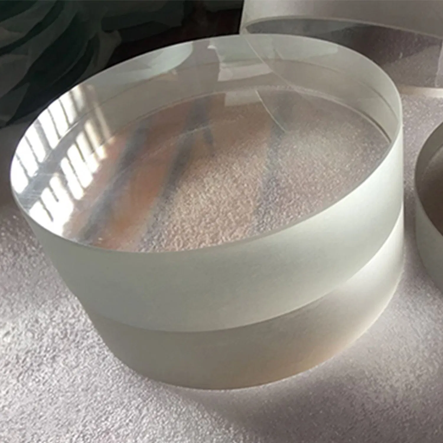 1-19mm Tempered Fireproof High Temperature Resistance Aluminosilicate Clear High Borosilicate Glass Sheet Circular Boiler Sight Glass