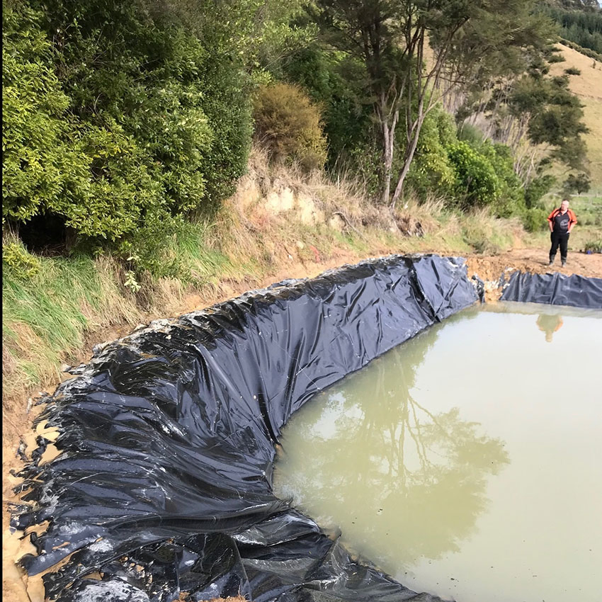 Non-Toxic and Harmless Easy Conform Pond Walls EPDM Rubber Pond Liner with High Safety
