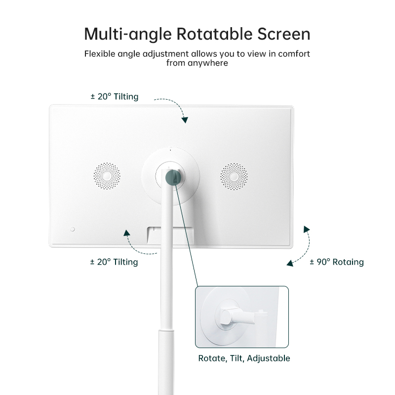 Портативный смарт-телевизор Veto 24 дюйма с тележкой