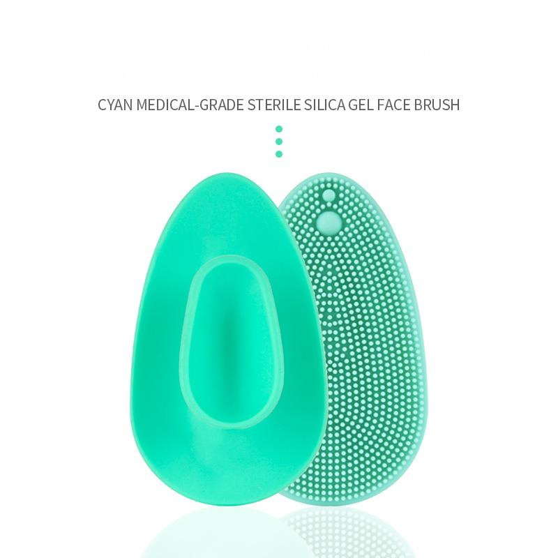Multi-Functional Makeup Brush Pore-Dead Skin Cleaner Silicone Massage Comb Brush