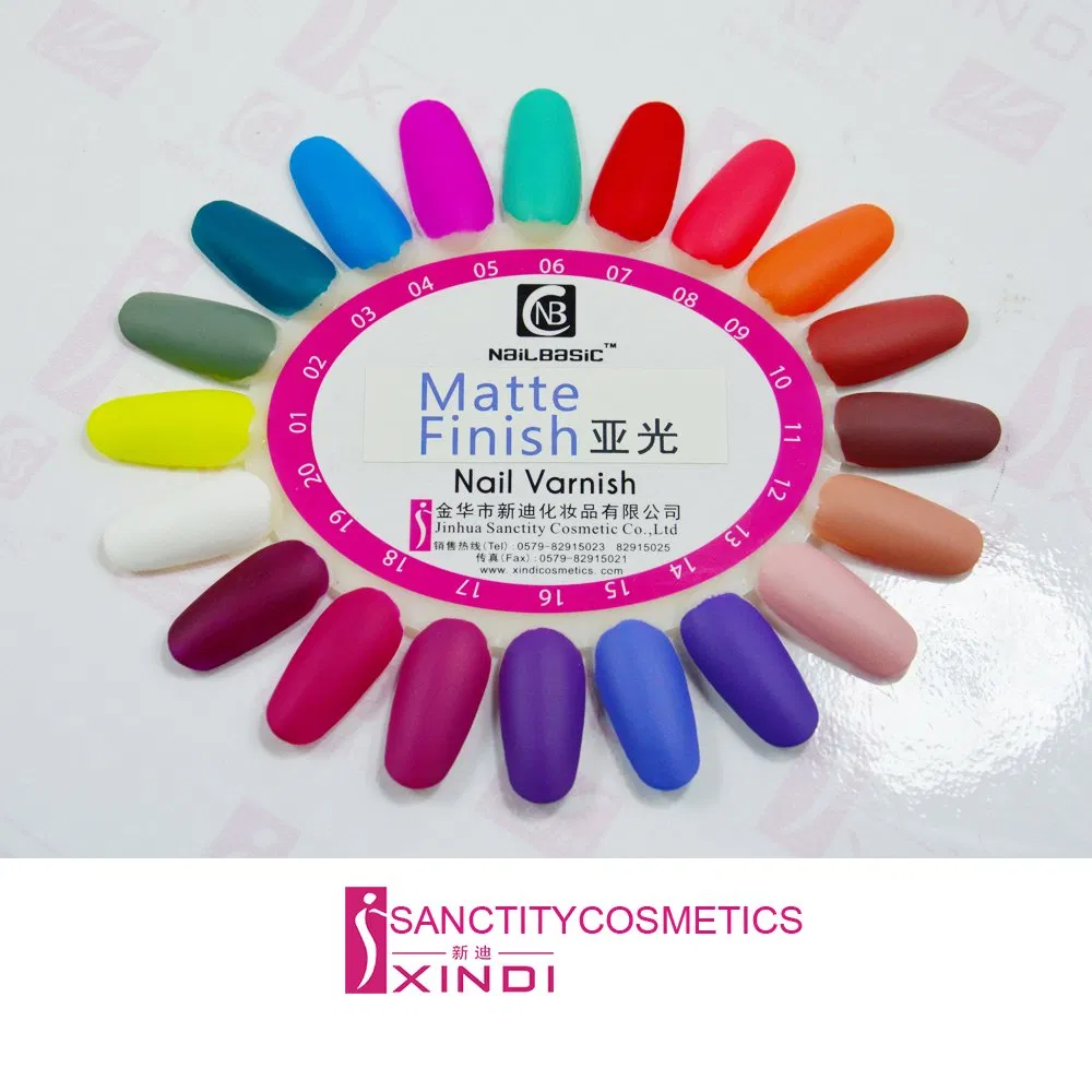 Matte Finish Cruelty Free with High Quality Nail Polish