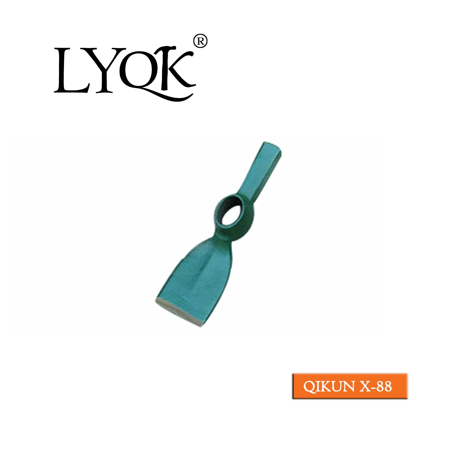 X-87 High Quality Rail Steel 65mn Agriculture Farm Garden Hardware Hand Tools Pick Head Mattock Pickaxe