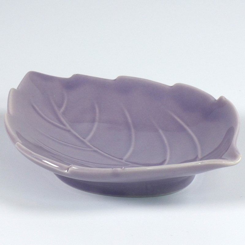 Fallen Leaf Shape Soap Dish Ceramic Cheap Soap Holder
