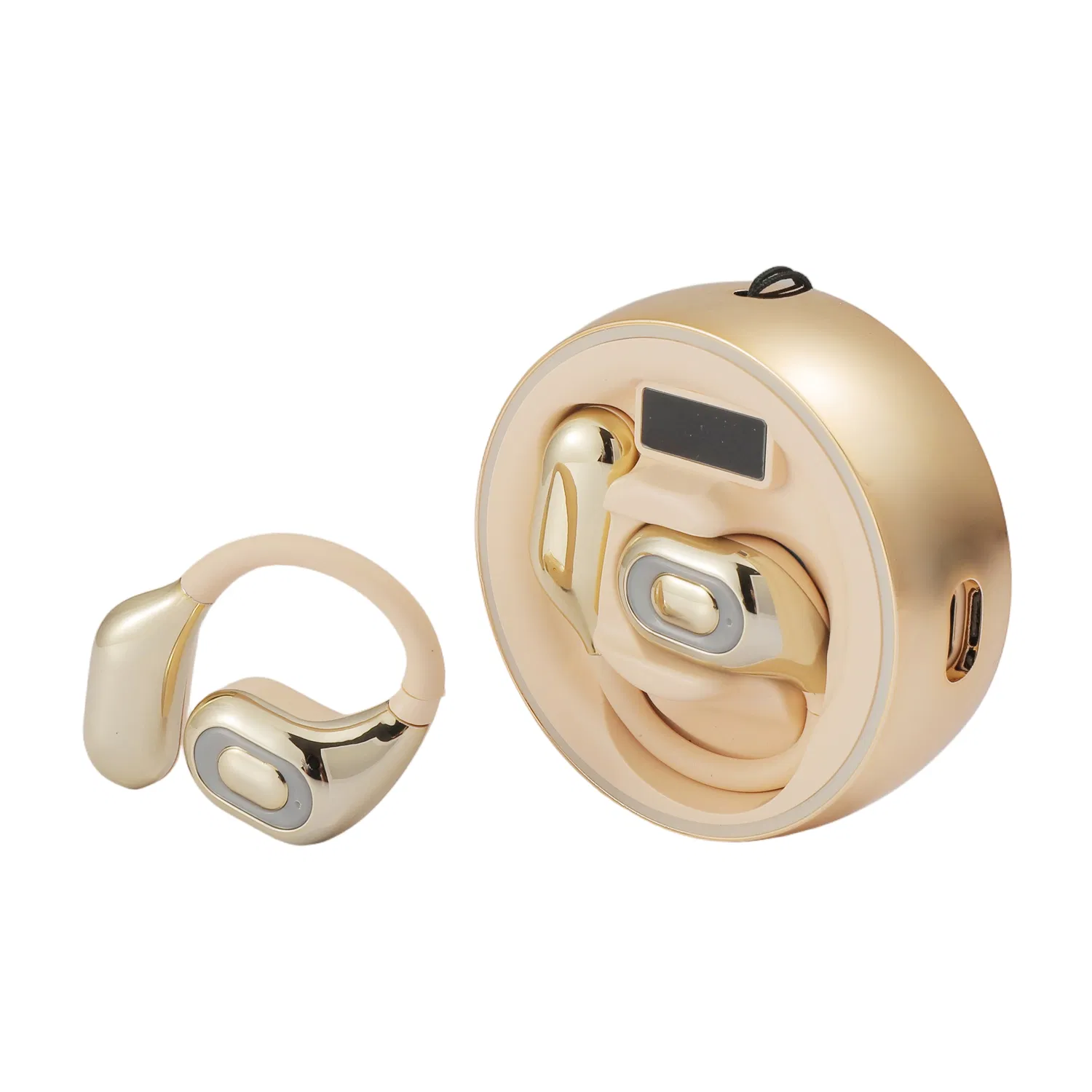 Latest Colorful Light Over-Ear Wireless Bluetooth Ows Noise Cancelling Hot Selling Mobile Phone Earbuds