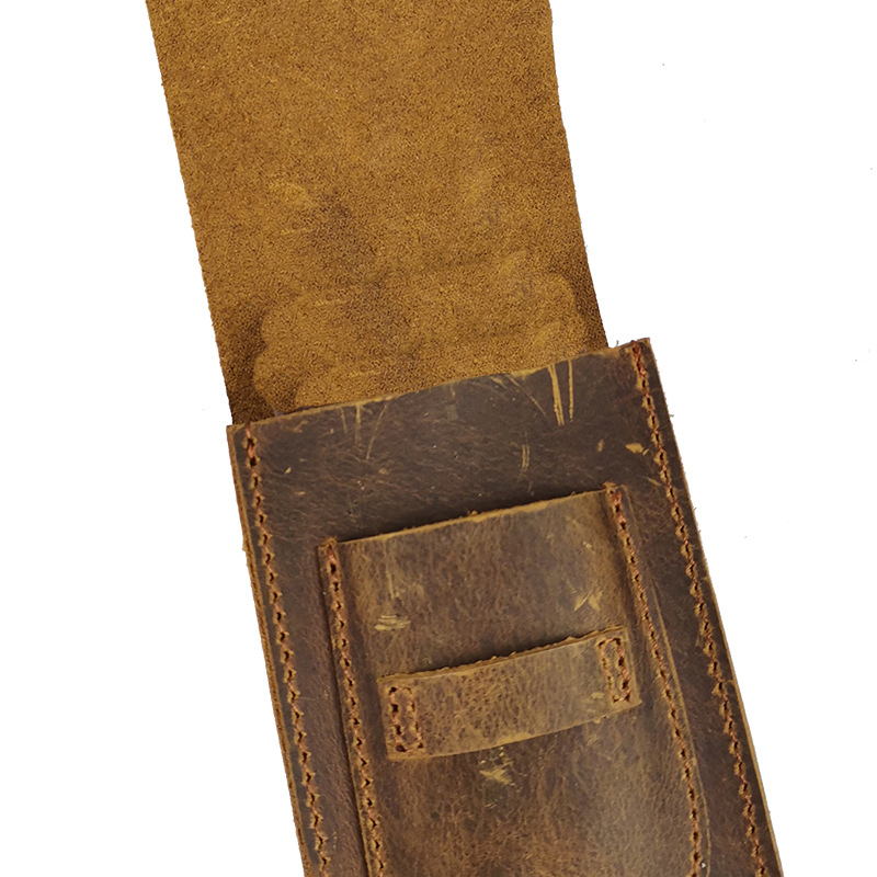 Ga197 Custom Wholesale Tube Cigar Cases Goyard Humidor Pocket Designer Portable Travel Smoke Leather Case