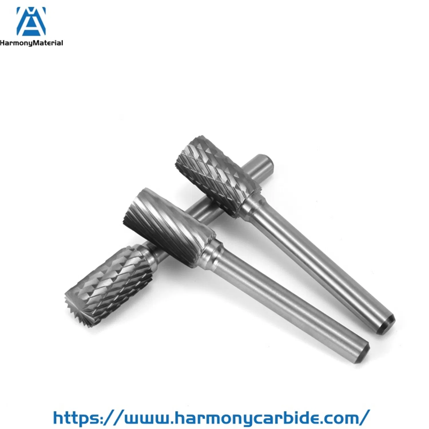 Набор фрез из карбида вольфрама 1/8 дюйма для гравировки и снятия заусенцев