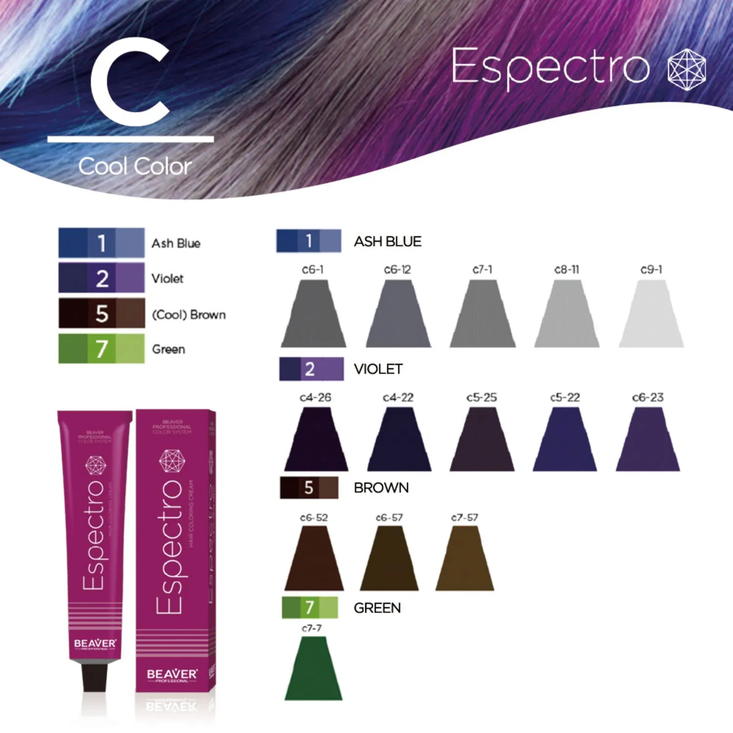 Beaver 100ml Hair Color Dye