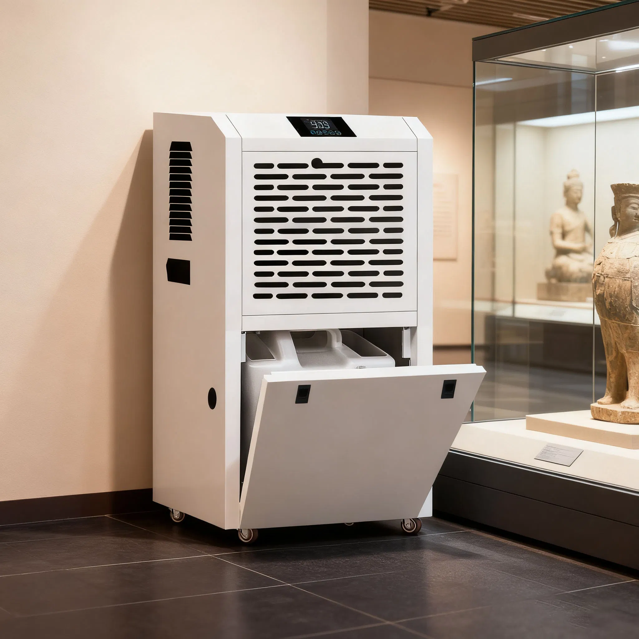 Industrial Dehumidifier R22 Refrigerant Gas Hitachi Compressor