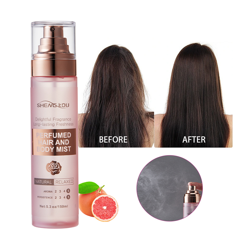 OEM Free Sample Custom Care Hair Products Vegan No Irritant Long-Lasting Moistures Hair Perfume