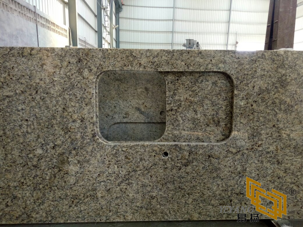 New Venetian Gold Granite Countertop for Kitchen/Bathroom/Vanity/Table Top/Home Decoration/Building Material