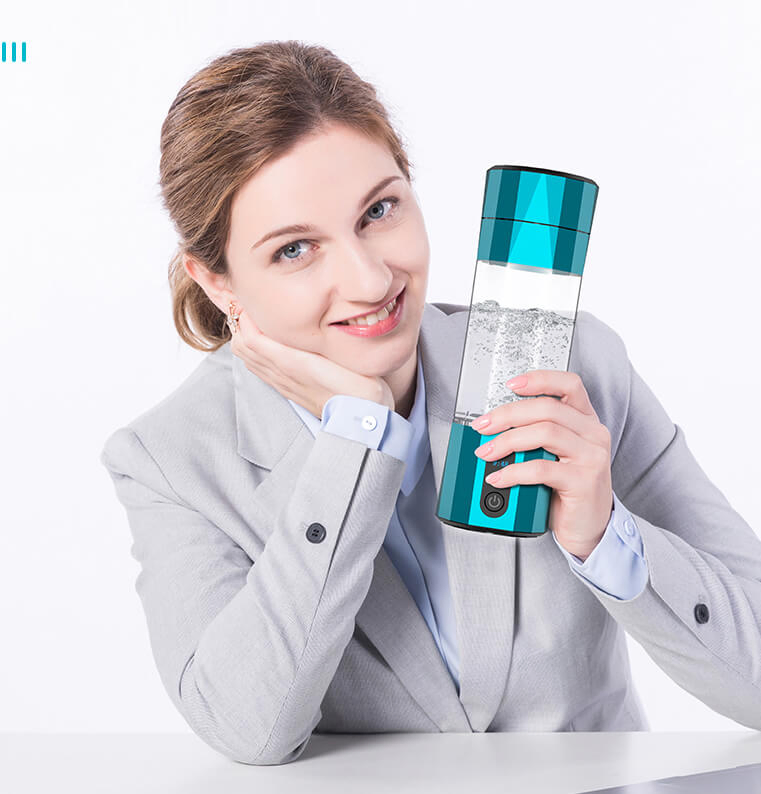 Hydrogen Water Bottle Generator 5000 Ppb Hydronized Water 350ml Hydrogen