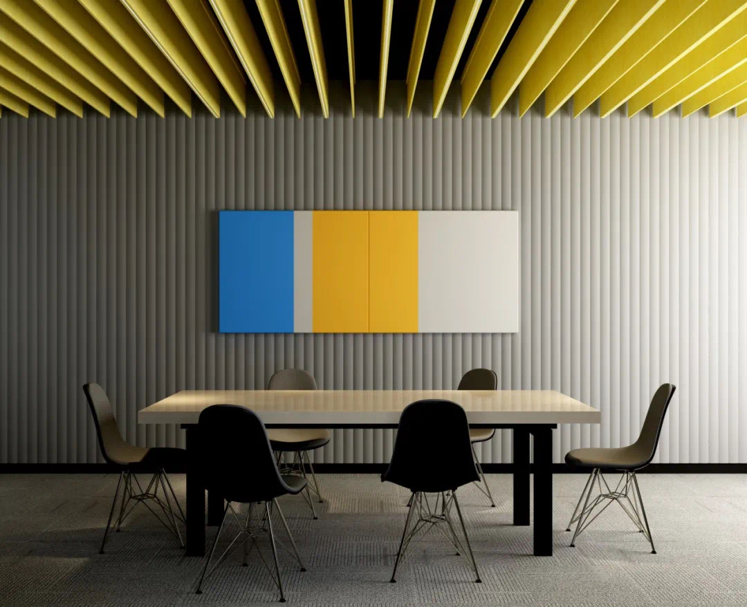 AG. Acoustic 3D Acoustic Pet Felt Polyester Fiber Soundproofing Fire Resistant Ceiling Panels