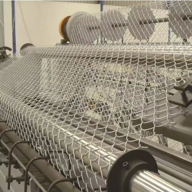 Chain Link Fence 100FT 6FT 8FT PVC Coated Wire Mesh Galvanized Diamond Custom Specifications for Sale Hot