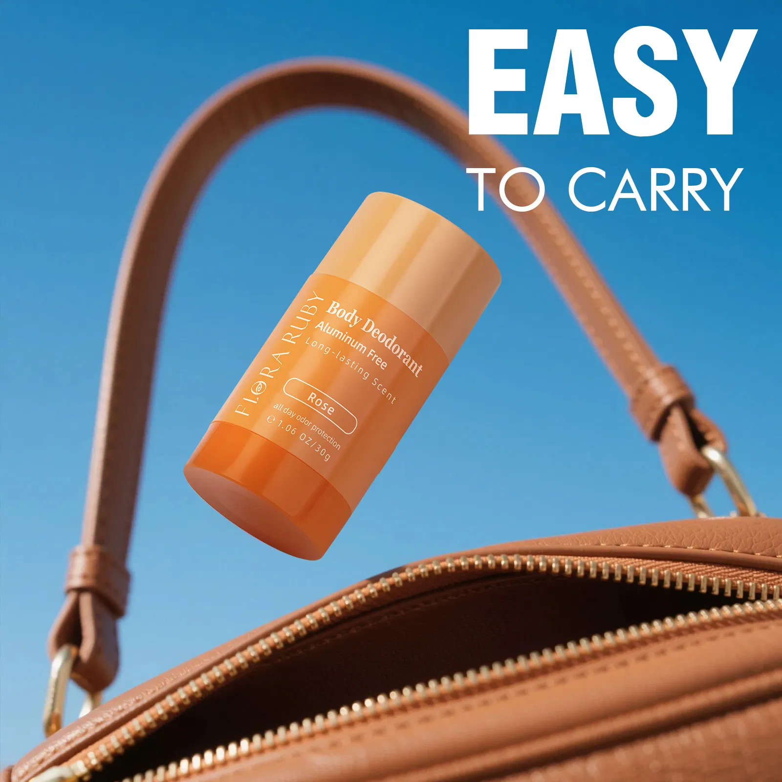 Natural Portable Deodorant Cream for All-Day Odor Control