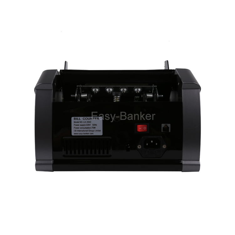 LD-2042 Portable  LED display Fully automatic control mini bill money  counter