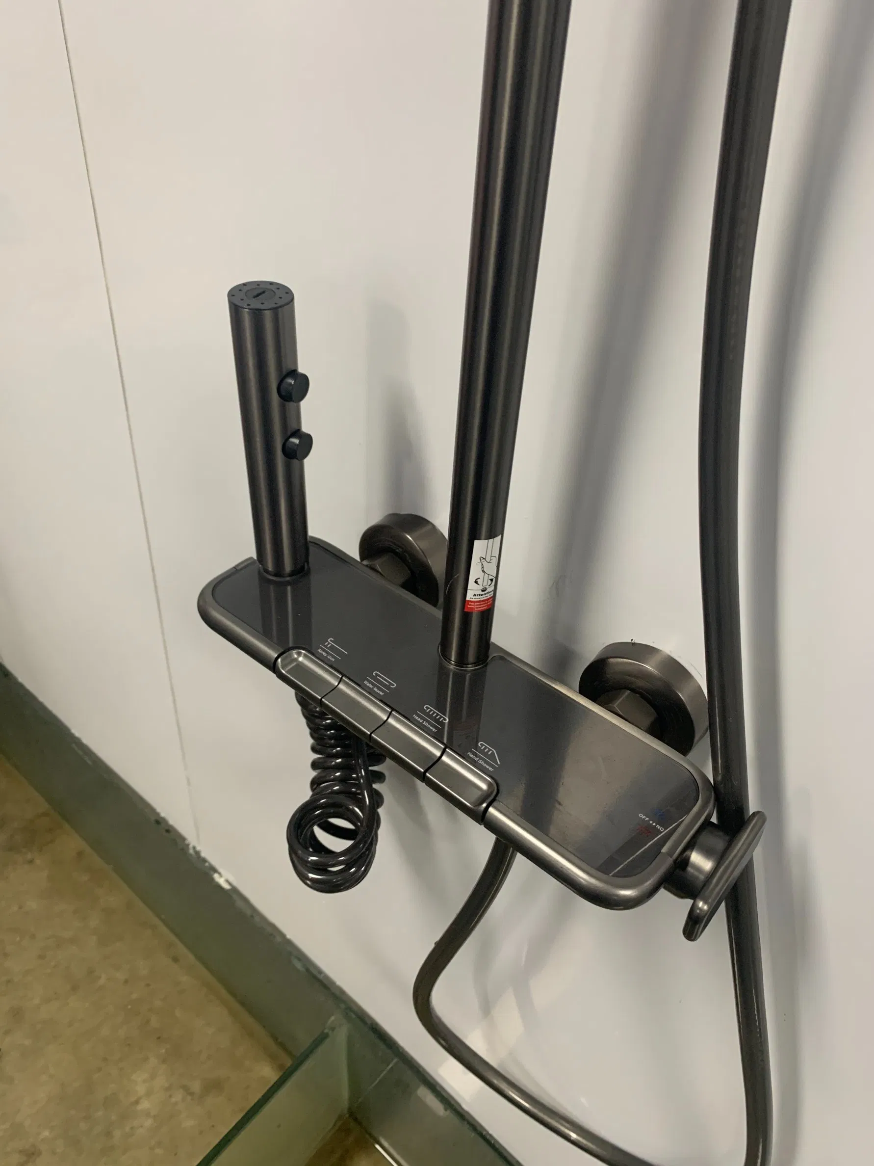 New Piano Brass Shower Set Amazon Hot Selling