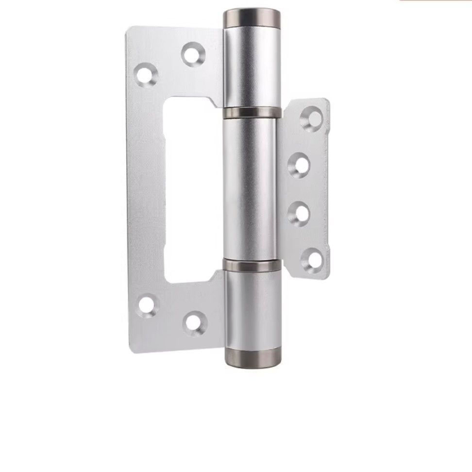 2PCS 5.5 Wooden Door Inch Butterfly Hydraulic Self-Closing Silent Adjustable 175° Open Hinge