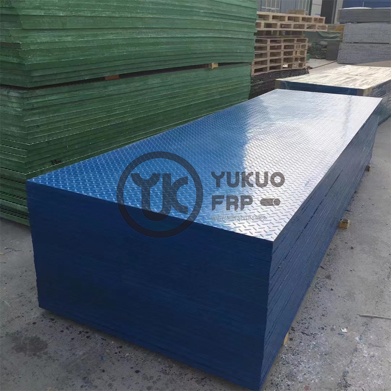 Outdoor/Indoor Yellow Color GRP Fiberglass FRP Grating for Walkway