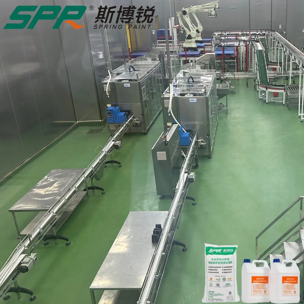 Industrial Polyurethane Self-Leveling Concrete Floor Coating