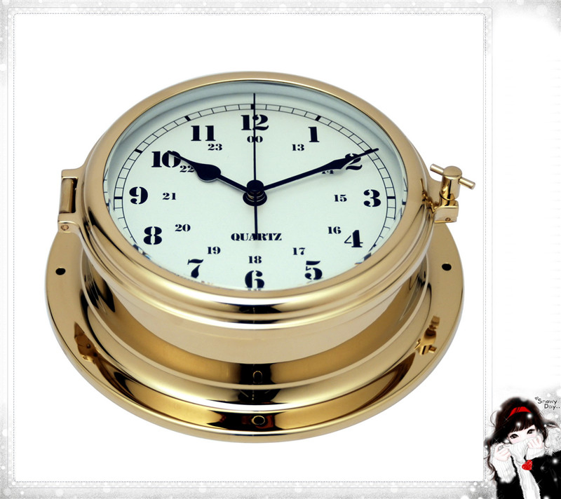 Radio Room Clock 12 Hour Arabic Numberal Dial 180mm