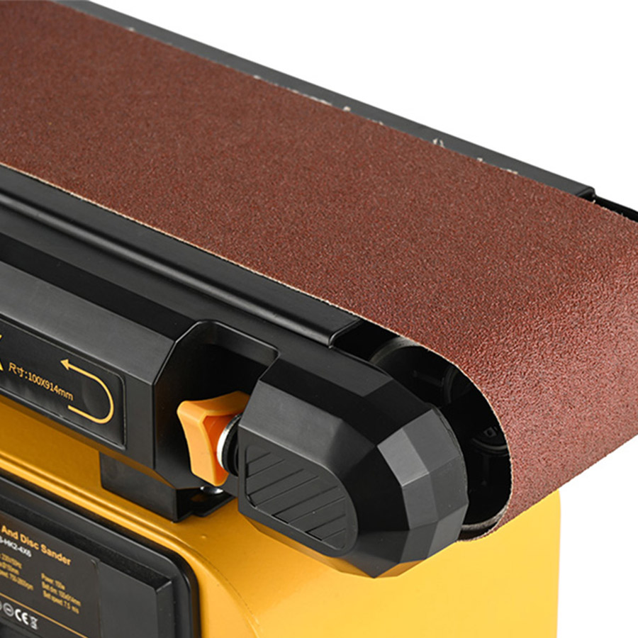 Comfortable Specialized Production 2 in 1 Combo Metal Belt&Disc Polishing Sander New Belt Grinder