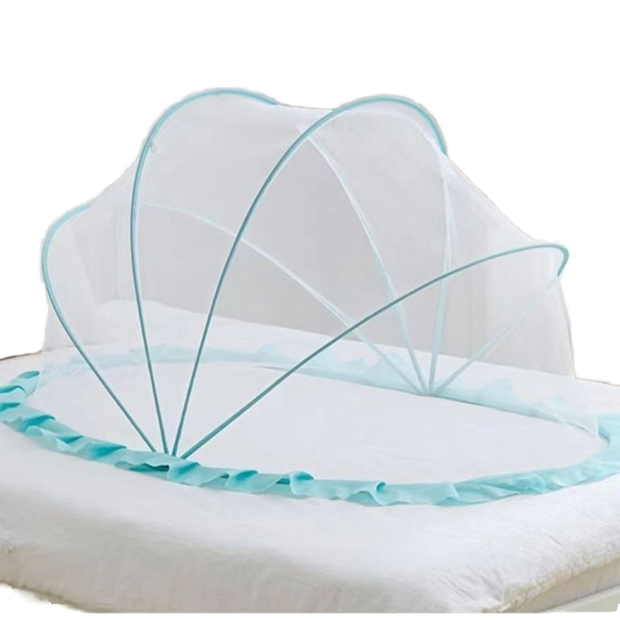 Baby Crib Tent Foldable Portable Baby Mosquito Net for Infant Bedding Set with Mosquito Net