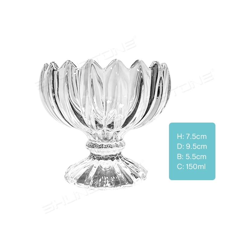 Trifle Dish Glasses Footed Glass Ice Cream Dessert Cups Shunstone Supplier Dessert Party Cups