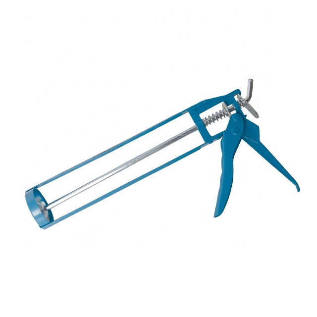 Fixtec 9 Inch Professional Silicone Sealant Gun Heavy Duty Manual Steel Caulking Gun