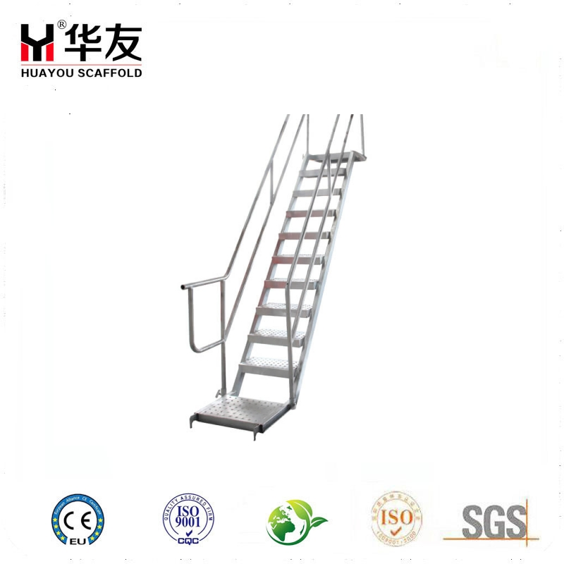 Wholesale Aluminum Step Ladder Folding Scaffolding Single Straight Ladders Step Staircase