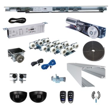 400kgs Hh350 Automatic Door System Opener Opening Speed 10-55cm/S (Adjustable) Sliding Door Machine
