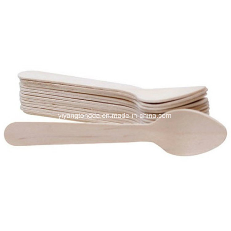Tableware Set Wooden Spoon/Fork/Knife Food Grade Hygienic Eco-Friendly Biodegradable High Quality Wooden Cutlery