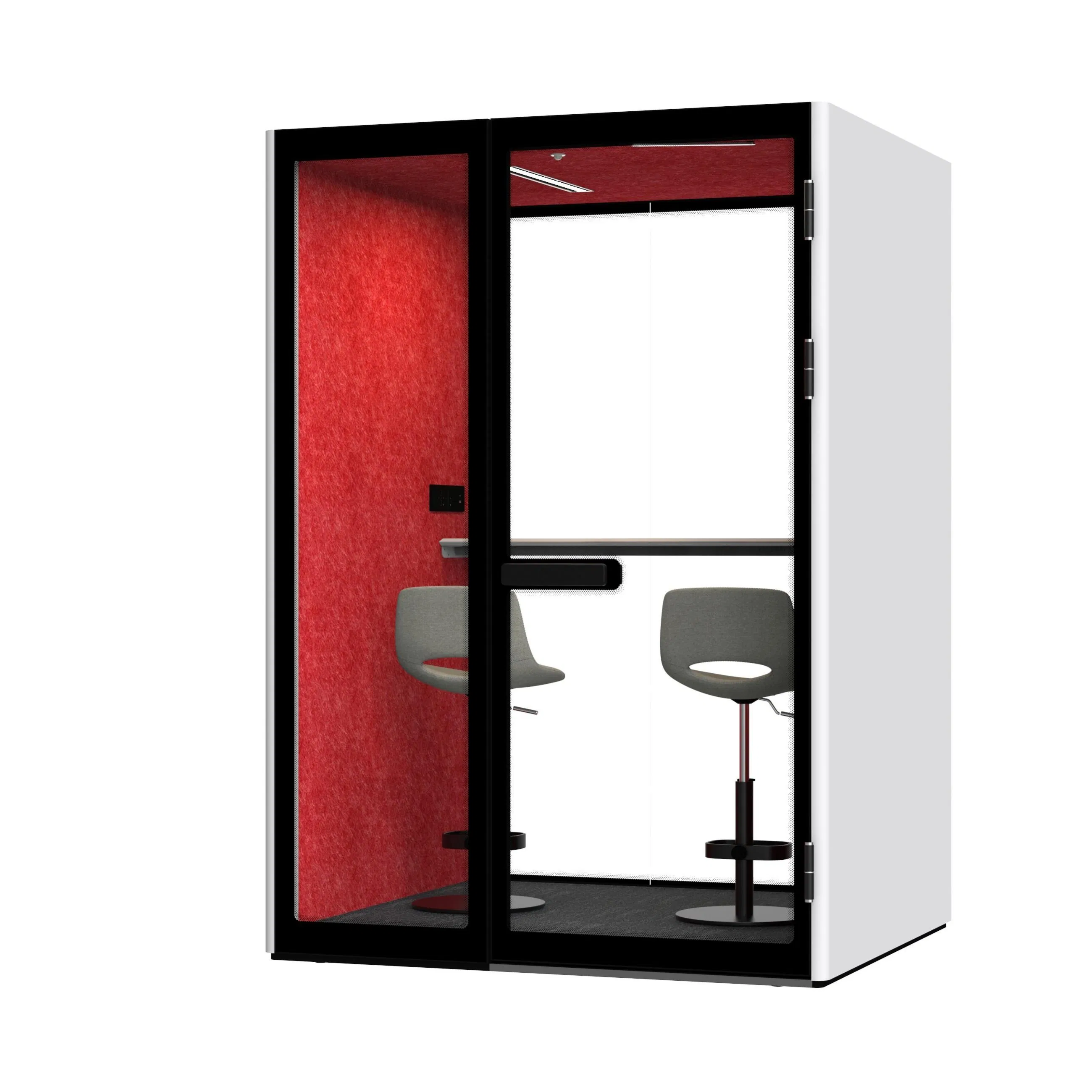 Soundproof Acoustic Meeting Pod Booth for Office, Lobby and Waiting Room