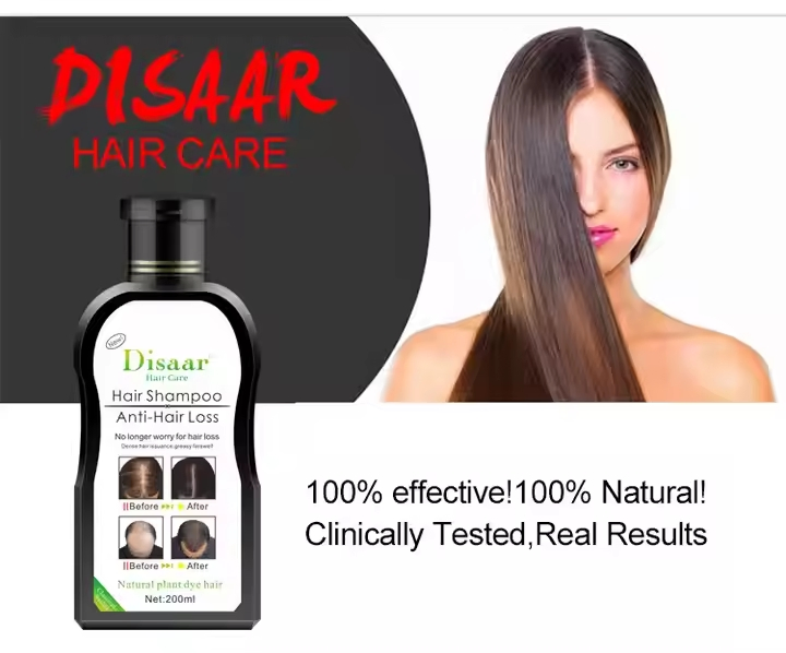 Natural Plant Hair Growth Shampoo Nourish Useful Hair Grow Shampoo