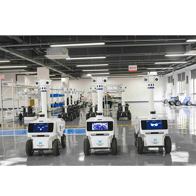 Perimeter Monitoring Ai Auto Patrol Security Robot