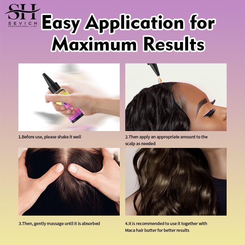 Reducing Scalp Dryness Maca Power Hair 40ml Maca Power Hair Oil