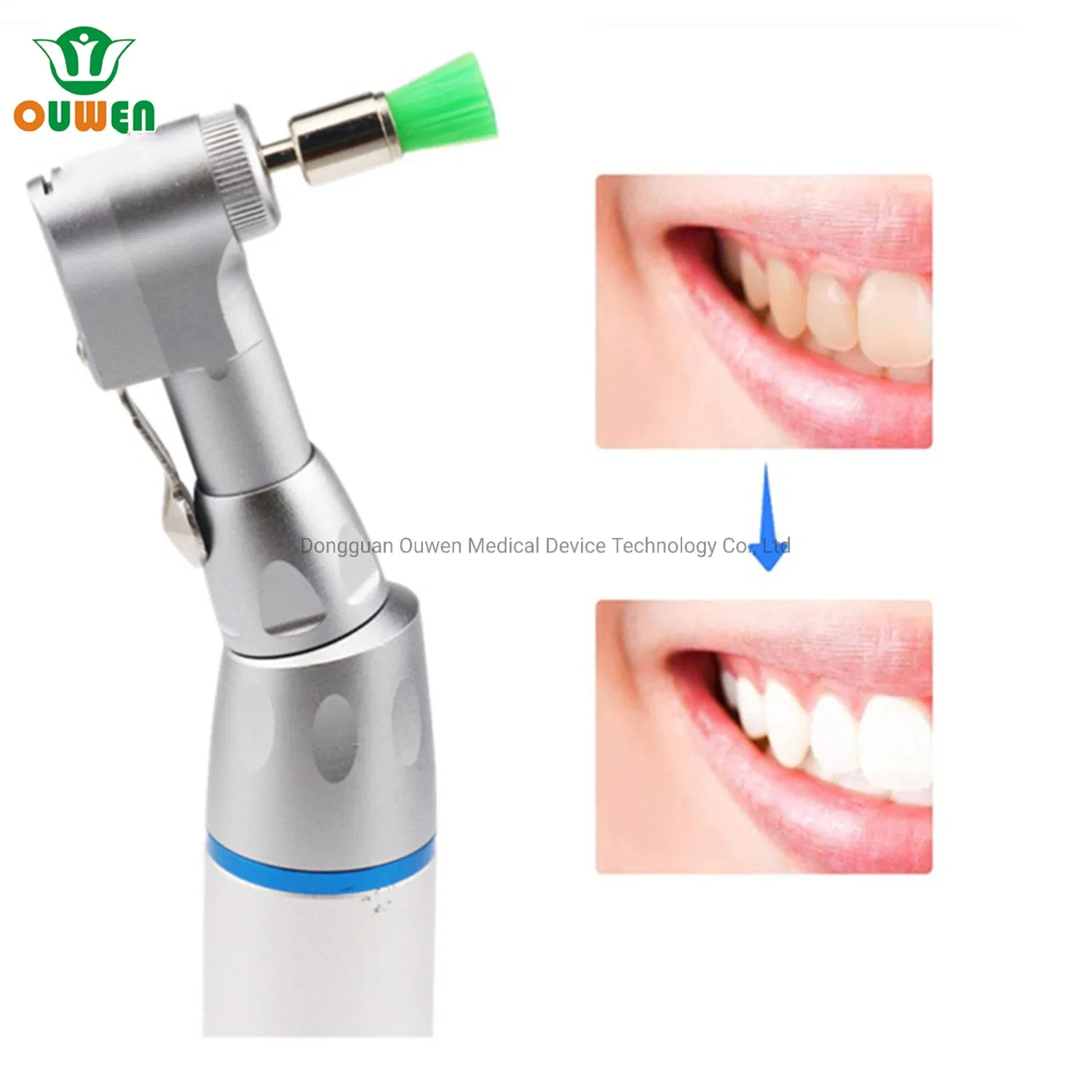 Dental Disposable Lab Care Nylon Flat Polishing Polisher Prophylaxis Brushes