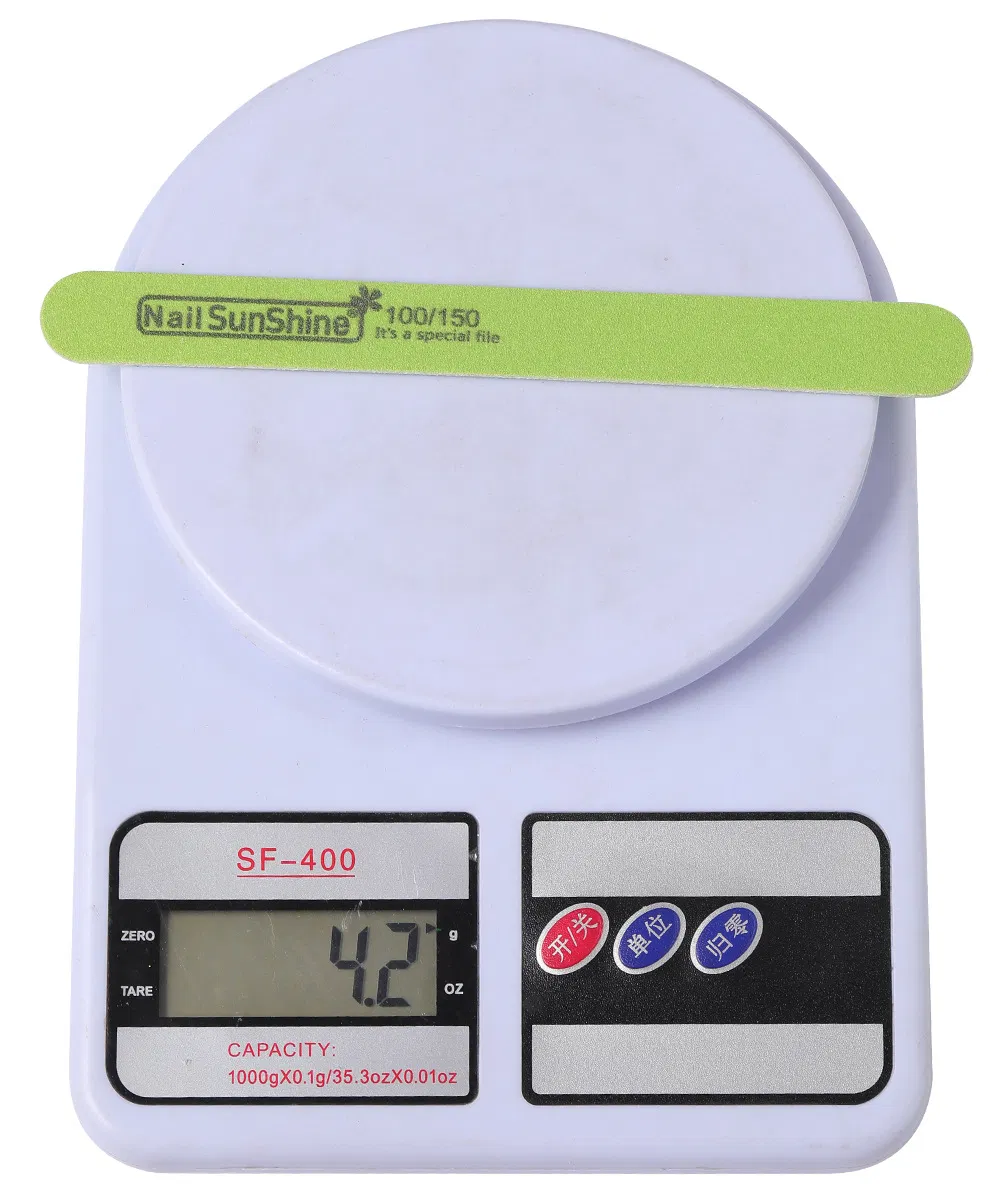 2024 The Most Popular Multi-Colored Rectangular Sponge Nail Rub Strip