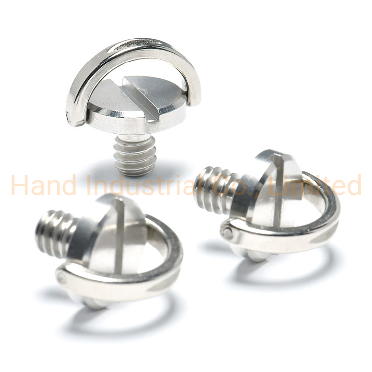 Винты с D-образным кольцом из нержавеющей стали 304/316