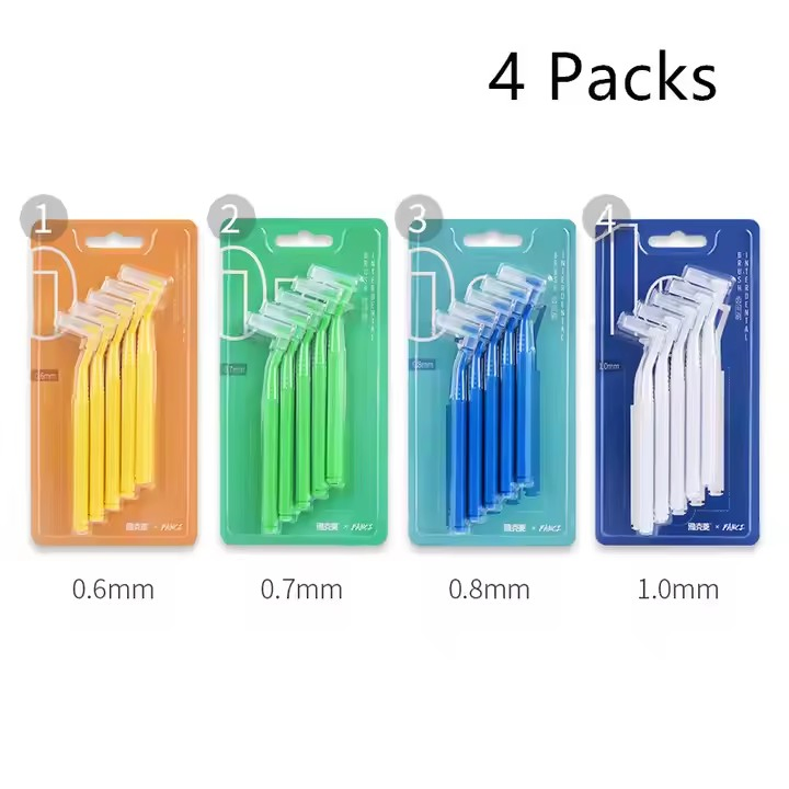 Manufacturers Oral Care Adult Brace Toothbrush Cleansing Interdental Tooth Brushes