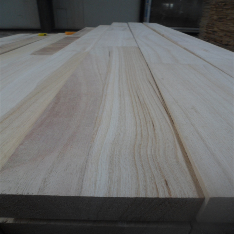 Solid Paulownia Pine Falcata Core Block Board Finger Joint Board 18mm for Furniture