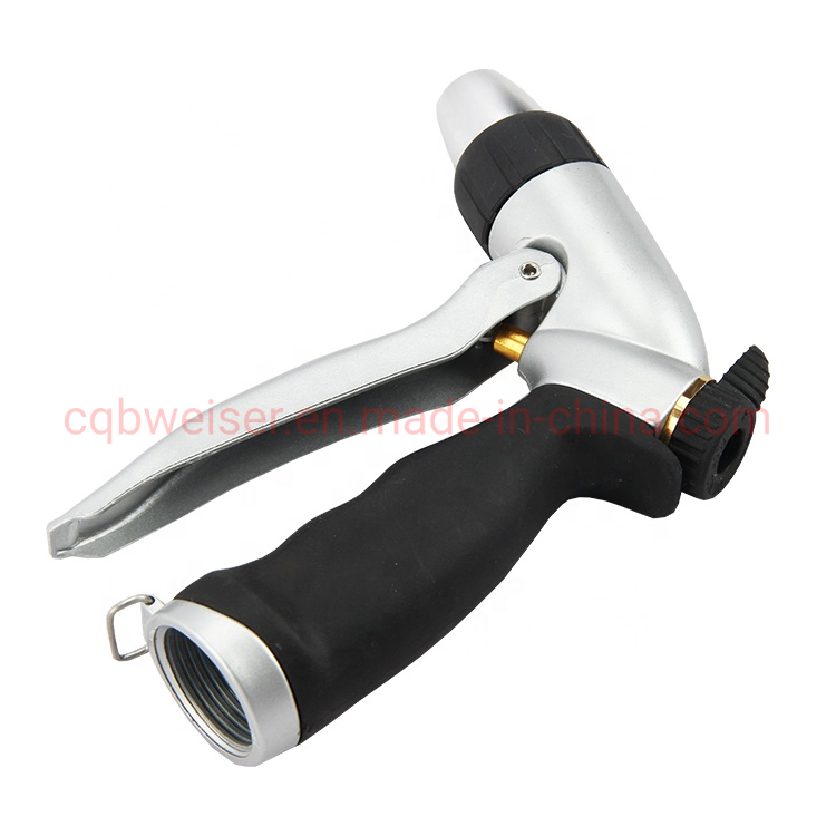 Trigger Adjustable Hose Nozzle Brass Head Garden Water Sprayer Gun