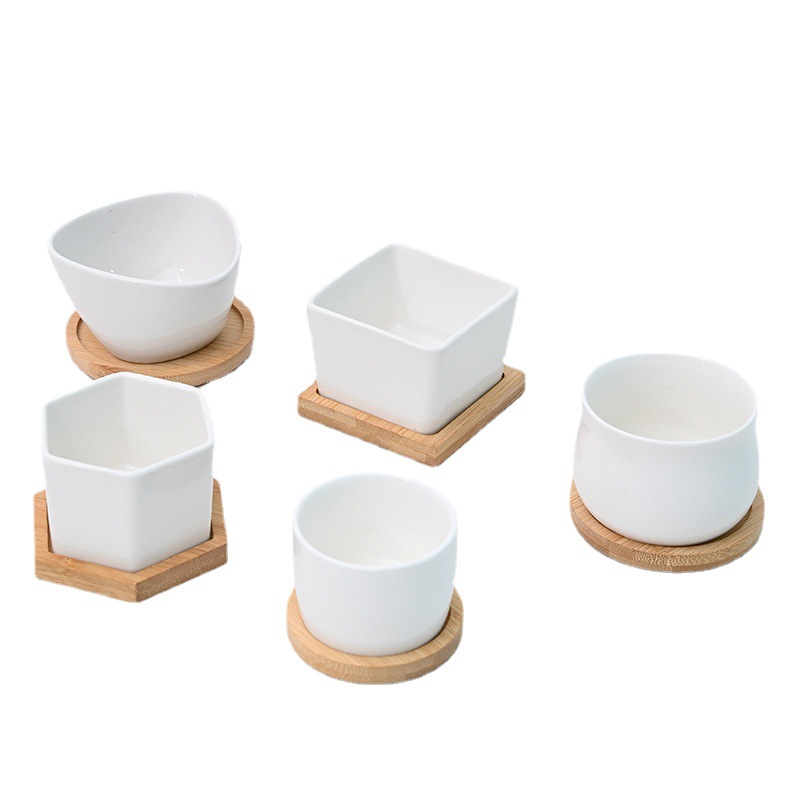 Набор садовый DD2300 мини-растения горшки с подносом чашка