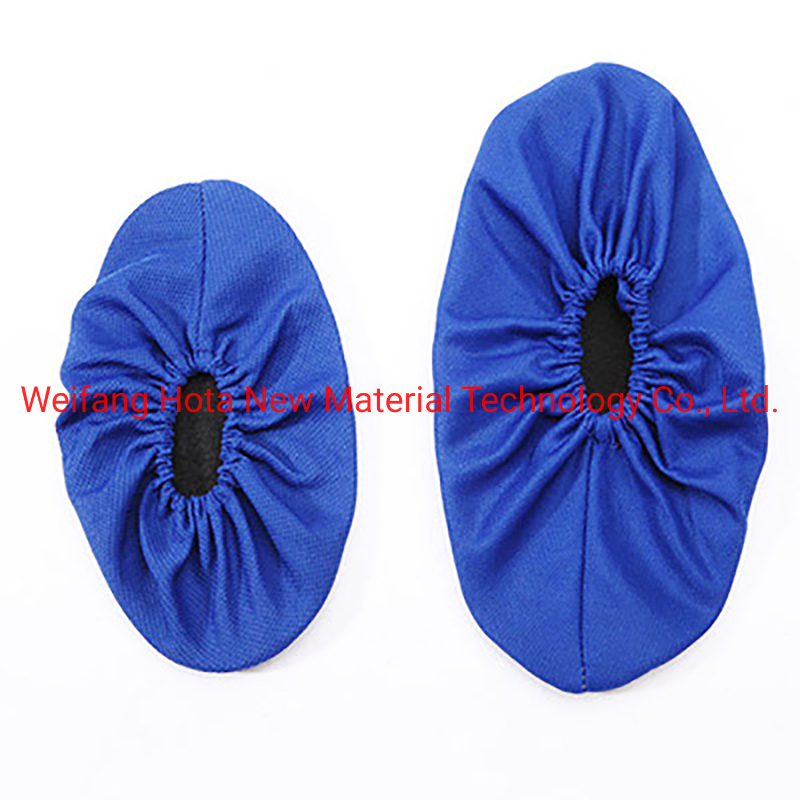 Disposable Non Woven for Shoe Covers Anti-Slip Disposable PE Overshoes