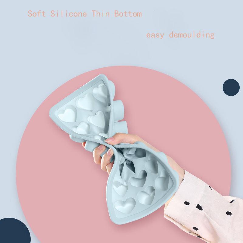 Professional Customized Reusable Square Ice Tray, Suitable for Ice Cream Tools, Durable and Flexible Silicone Ice Tray for Ice Making Machines