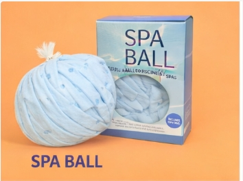 Blue Oil Absorbing Decor Balls for Hotel Bathtub Bath Water Quality Care