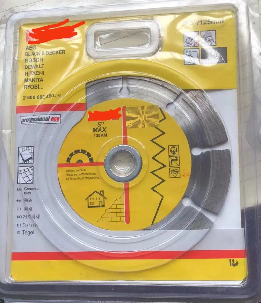 Cold Pressed Wet Cutting Diamond Saw Blade-Continuous Type Diamond Saw Blade